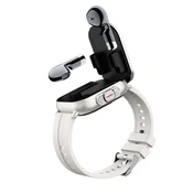 INF 2-v-1 TWS pametna ura z 2.01 inch TFT, Bluetooth 5.3 in magnetni etui Silver, (5000310161)
