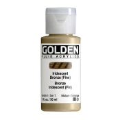 GOLDEN Fluidna akrilna barva z iridescentnim leskom 30 ml | Različne barve