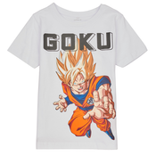 Name it Majice kratkih rukava NKMJAVIS DRAGONBALL SS TOP VDE Bijela