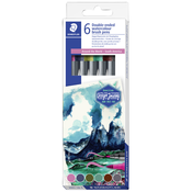 Staedtler STAEDTLER dvojno fiber pero, Južna Amerika, 6-delni kartonski kovček, (21655312)