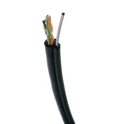 DATACOM UTP žica Cat5e 100m samonosilna OUTDOOR blk