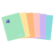 Oxford sveska A5 EasyBook Pastel 60 lista, 90g, optički papir, margine dikto ( 15SVX51D )
