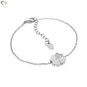 Ženska zapestnica #BRAND Gioielli/Lucky Love/Silver z gravuro