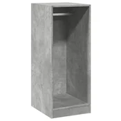 Vidaxl Garderobna omara betonsko siva 48x41x102 cm inženirski les