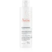 Avene Cleanance Hydra pomirjajoča čistilna krema za izsušeno in razdraženo kožo zaradi zdravljenja aken 200 ml