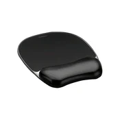 FELLOWES Podloga za miš sa odmaracem za zglob sa gelom Crystals 9112101 crna