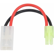 YUNIQUE GREEN-CLEAN 1 kos kabel 16AWG cm 13 Plug Converter Adapter Tamiya Velika ženska na Mini Tamiya moški polnilni kabel