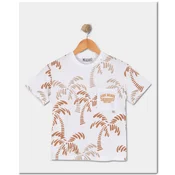 ALG Majica za decake Palm, Bela