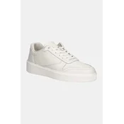 Usnjene superge Calvin Klein LOW TOP LACE UP BSKT LTH
