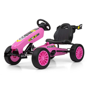 MILLY MALLY dječji karting na pedale Rocket rozi
