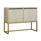 Omarica Kailua 2440 (Svetel travertin) Svetla Travertine, 70x90x34cm, Iverna plošča