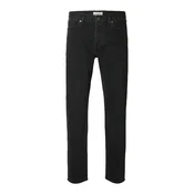 SELECTED Kavbojke SLH175-BEN KORI črn denim