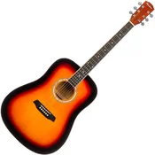 Pasadena PD-10 Vintage Sunburst Akustična kitara (Kot novo)