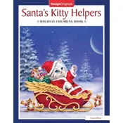 Santas Kitty Helpers Holiday Coloring Book