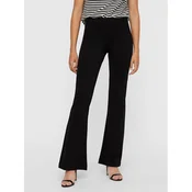 Vero Moda Hlače iz tkanine Kamma 10209858 Črna Flared Fit