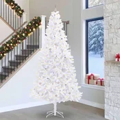 vidaXL vidaXL Umestno božično drevo med 300 LED Bela 300 cm PVC in jeklo, (5000111391)