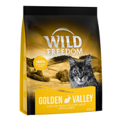 Wild Freedom suha mačja hrana 2 x 400 g po posebni ceni! - Adult Golden Valley z zajcem - recept brez žit