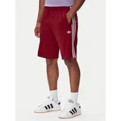 adidas Sportske kratke hlace 3-Stripes Shorts KE1692 Crvena Regular Fit
