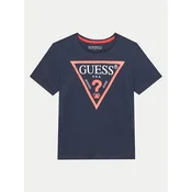 GUESS Majica  marine / rdeča / bela