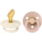 BIBS Colour dude (anatomska) - Ivory/Blush (vel.1)