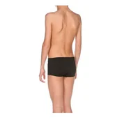 Boys swimsuit arena solid short junior black/white 29