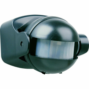 Smartwares Vgradni PIR-senzor gibanja Smartwares 10.017.11 180 ° črne barve IP44