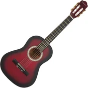 Pasadena SC041 Red Burst Polovična klasična kitara za otroke (Kot novo)