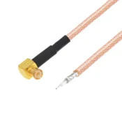 shumee Pigtail MCX vtič RA RG316 za spajkanje 40 cm