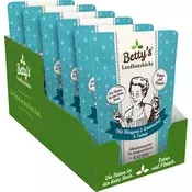 Bettys Landhausküche Mačja hrana v vrečki Adult - kenguru z oljem borage - 6 x 250 g