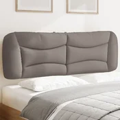 Vidaxl vidaXL Blazina za vzglavje, taupe, 160 cm, blago