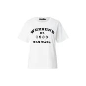 Weekend Max Mara Majica TENUE  črna / bela