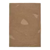 Ročno tkana volnena preproga v temni naravni barvi 160x230 cm Pune – House Nordic