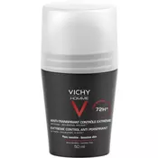 Vichy Homme Déodorant deodorant roll-on 72h (Deo Roll-on Anti-Perspirant) 50 ml