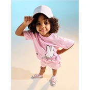 Sinsay - Pamucna majica sa printom Miffy - roze