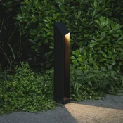 MARSET LED-sokel Domus, višina 55 cm, črn, aluminij - Dizajn