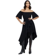 Ženska obleka KILLSTAR - Wicked Dahlia - Black - KSRA013185