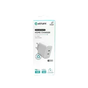 eSTUFF INFINITE polnilnik 2x USB-C 35W