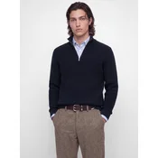 JACK & JONES Pulover JJSAGE temno modra