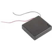 Velleman Velleman BH341BSAA nosilec baterij 4x Mignon (AA) kabel (D x Š x V) 70 x 65 x 19 mm, (20635773)