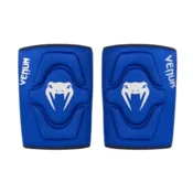 Venum Kontact Knee Pad, Royal Blue/Silver - 10 oz