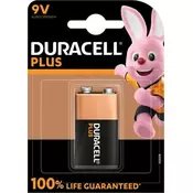 Duracell Baterija Plus 9V (MN1604/6LR61)