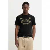 Bombažna kratka majica Guess Jeans