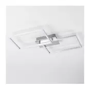 LED plafonsko svetlo LED/17W/230V mat hrom