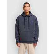 RVCA Dalas Snake moški pulover s kapuco garage blue