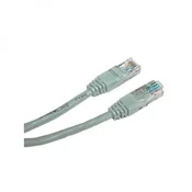 Omrežni kabel LOGO UTP Cat. 5e - RJ45 moški–RJ45 moški, 3 m, siv