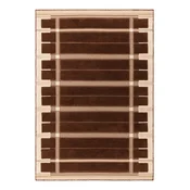 Rjava/bež ročno tkana volnena preproga 120x170 cm – Asiatic Carpets