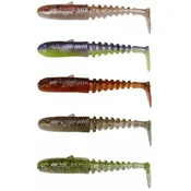 Savage Gear Gobster Shad Clear Water Mix Smelt-Purple Glitter Bomb-Motoroil UV-Holo Baitfish-Ice Minnow 7,5 cm 5 g