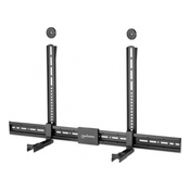 MANHATTAN univerzalni nosilec za soundbar, črn 461849