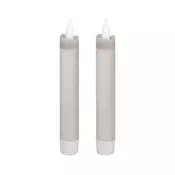 Eglo 422223 - SET 2x LED sveca ANTANABE LED/1xAAA 15 cm siva