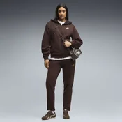 PUMA Metallic Hooded Tracksuit Women, Clothing, Chocolate Fondue, M